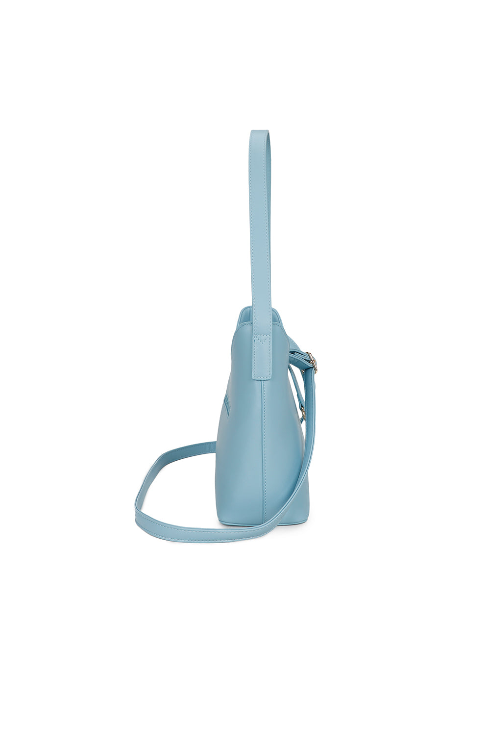 Halo Charm PU Leather Shoulder/Hobo Bag with Extendable Shoulder Straps and Extra-long Straps - RJ241076