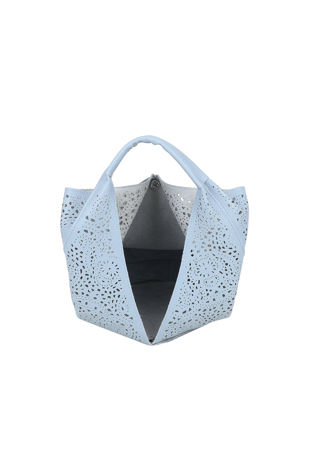 Elowen 2in1 Laser Hollowing PU Leather Tassel Large Hobo Shoulder Bag - RW250905