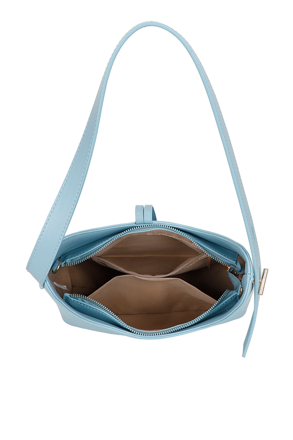 Halo Charm PU Leather Shoulder/Hobo Bag with Extendable Shoulder Straps and Extra-long Straps - RJ241076