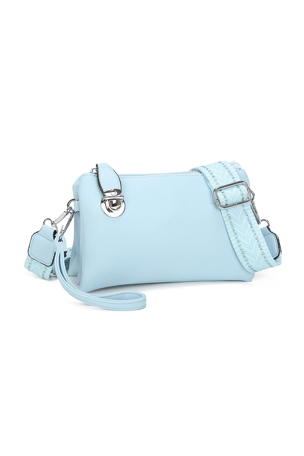 Lunaris Triple Compartment Crossbody Bag With A Fixed Lock - RM250612