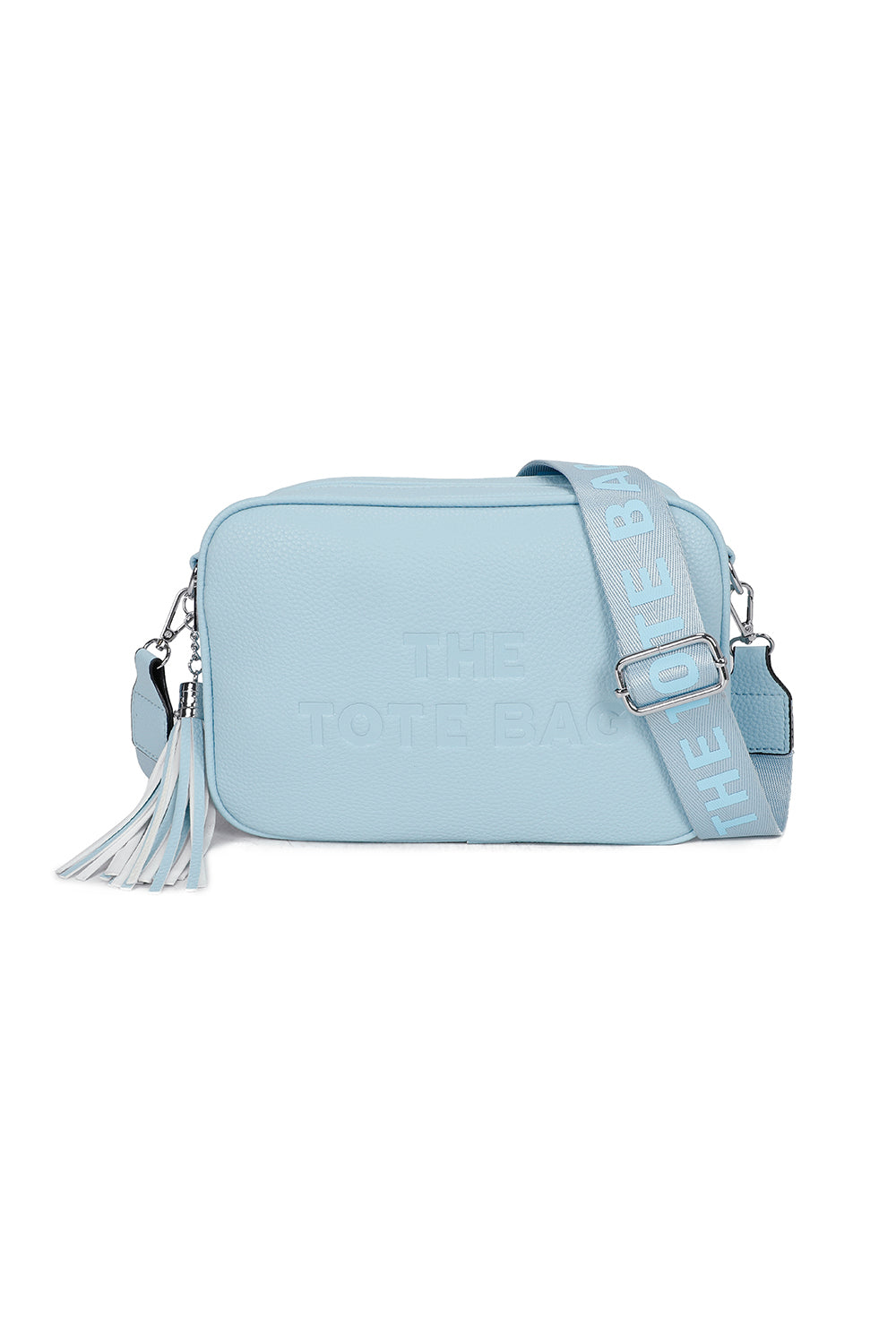 Korrae PU Leather Tassel Strap Crossbody Tote Bag - RB241035