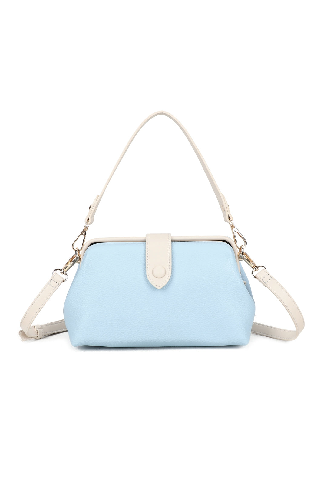 Elira PU Leather Top Handle Crossbody Vanity Hobo Bag - RJ221033