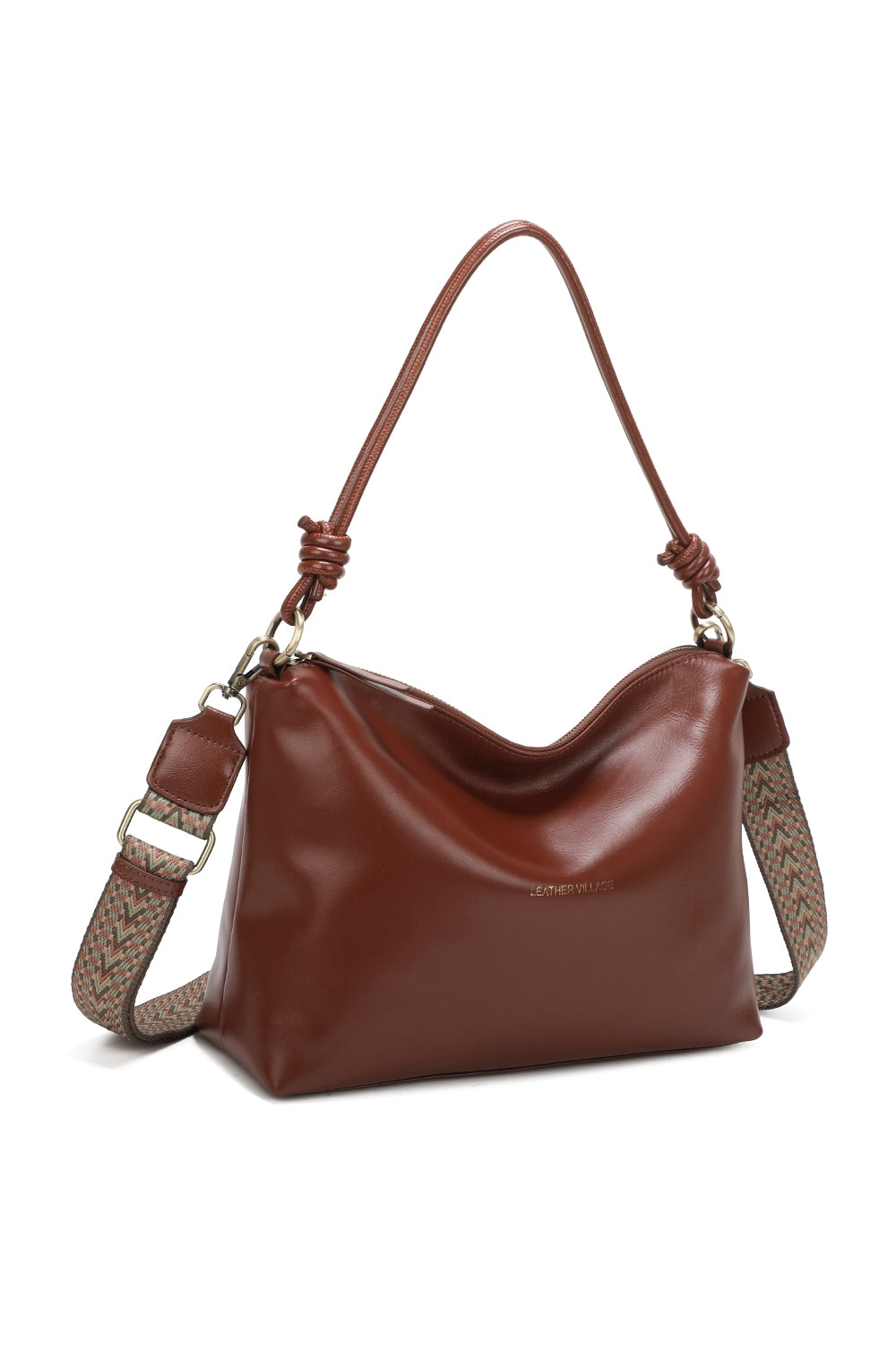 Willow Real Leather Hobo Shoulder Bag - VL2502