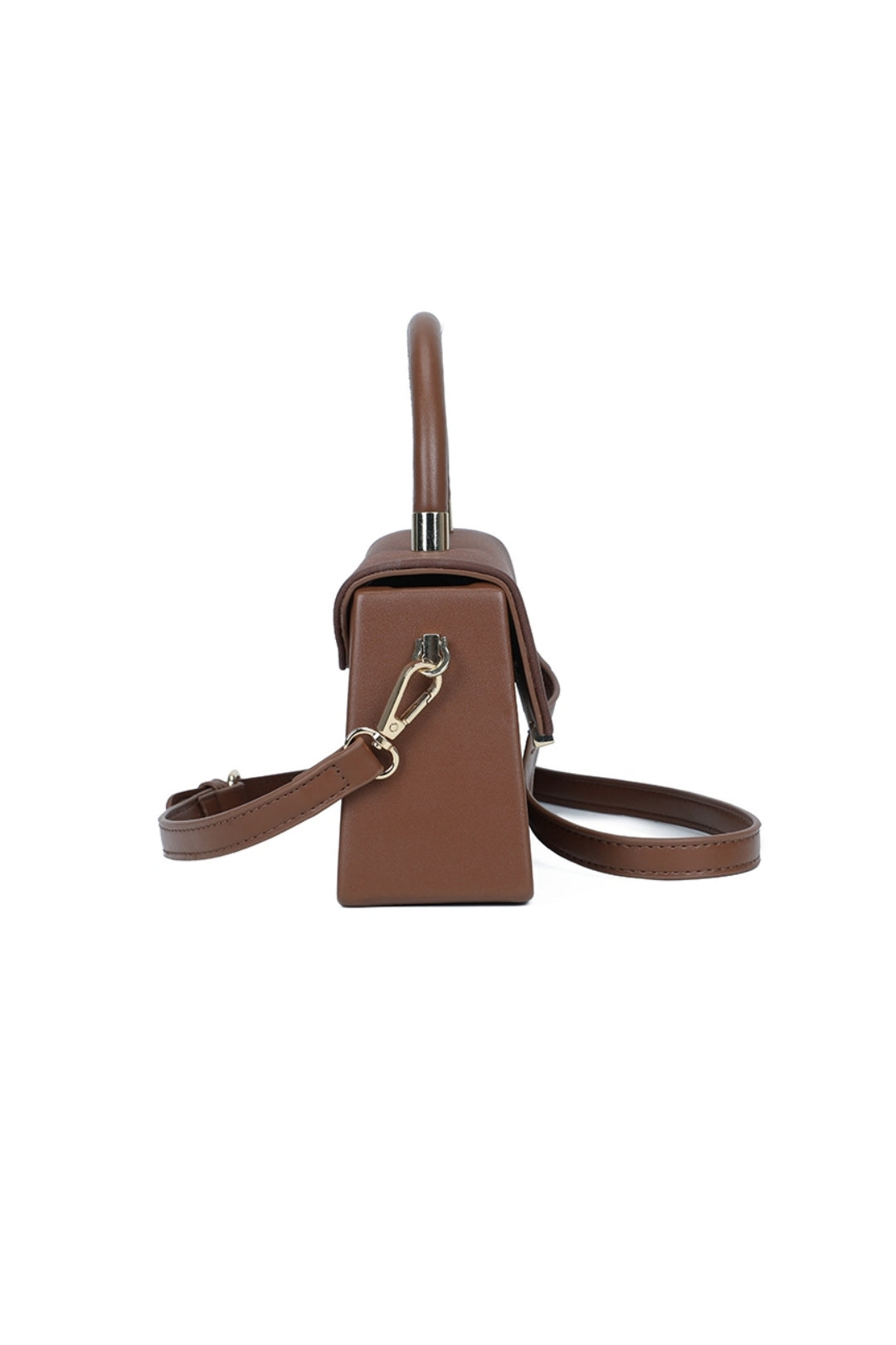 Delphine PU Leathe Top Handle Crossbody Bag - RY260537