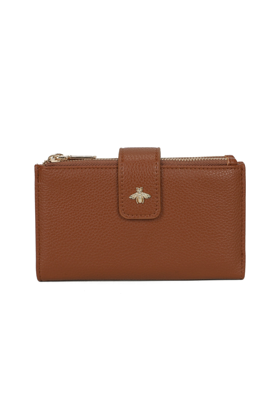 Ardyn Bee Badge Zipper PU Leather Wallet - P2482