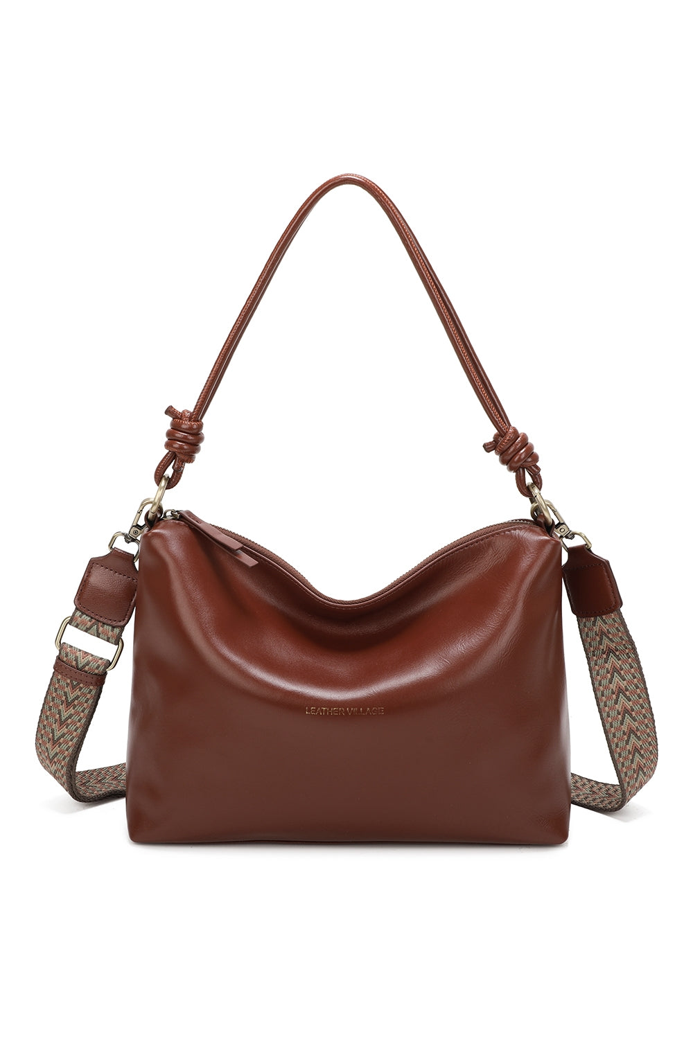 Willow Real Leather Hobo Shoulder Bag - VL2502