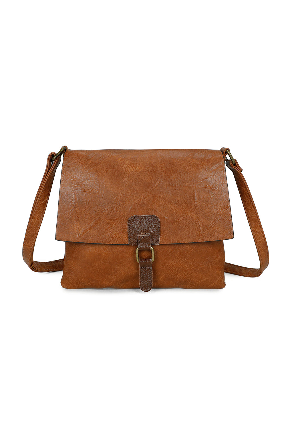 The Maven Crossbody Shoulder Bag With Real Leather Magnet Fastening - RB241022