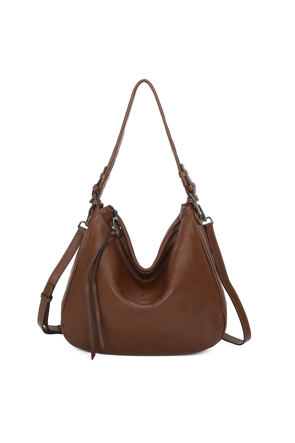 Maribor Leather Hobo Shoulder Bag