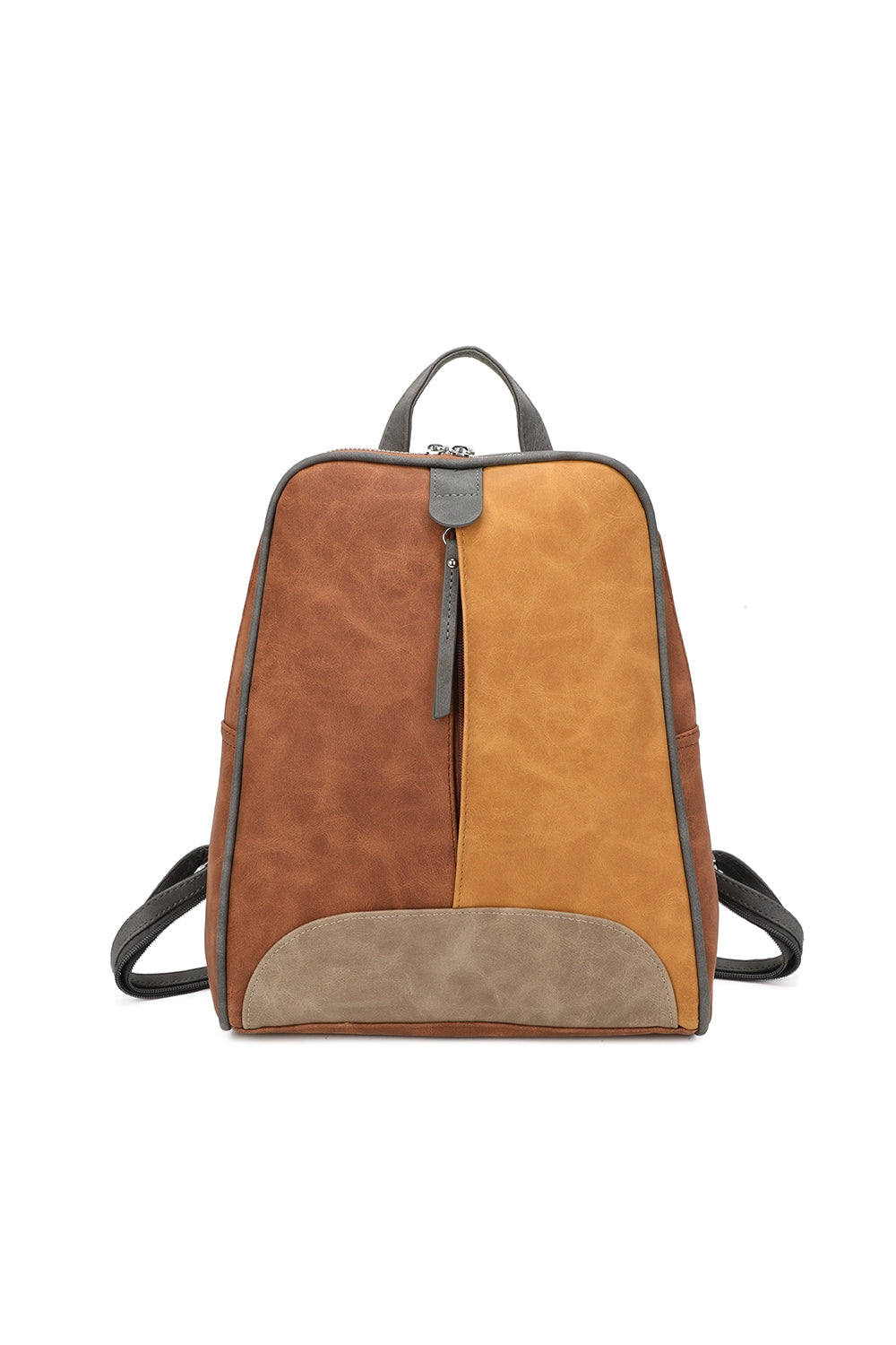 Zivaro Multi-Color Suede Leather Backpack - RW240456