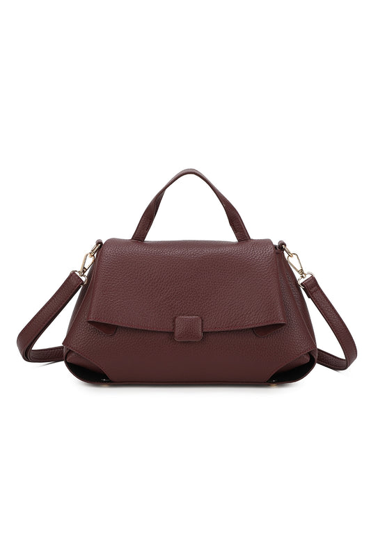The Midtown Luxe Top Handle Bag With Extra Removable Shoulder Strap - RJ250476