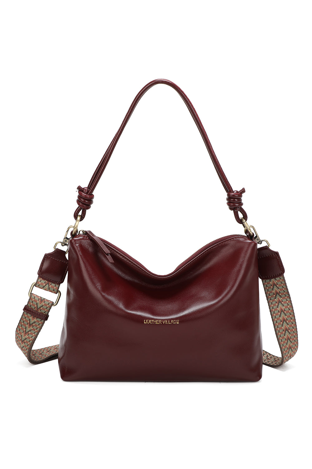Willow Real Leather Hobo Shoulder Bag - VL2502