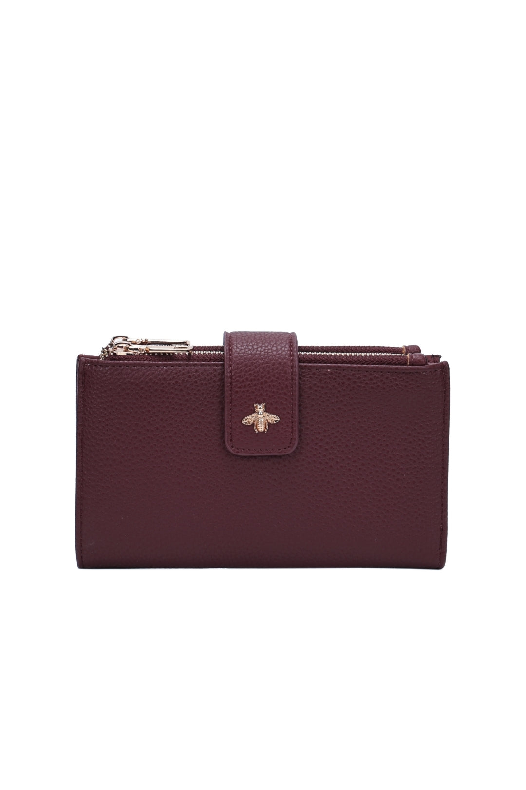 Ardyn Bee Badge Zipper PU Leather Wallet - P2482