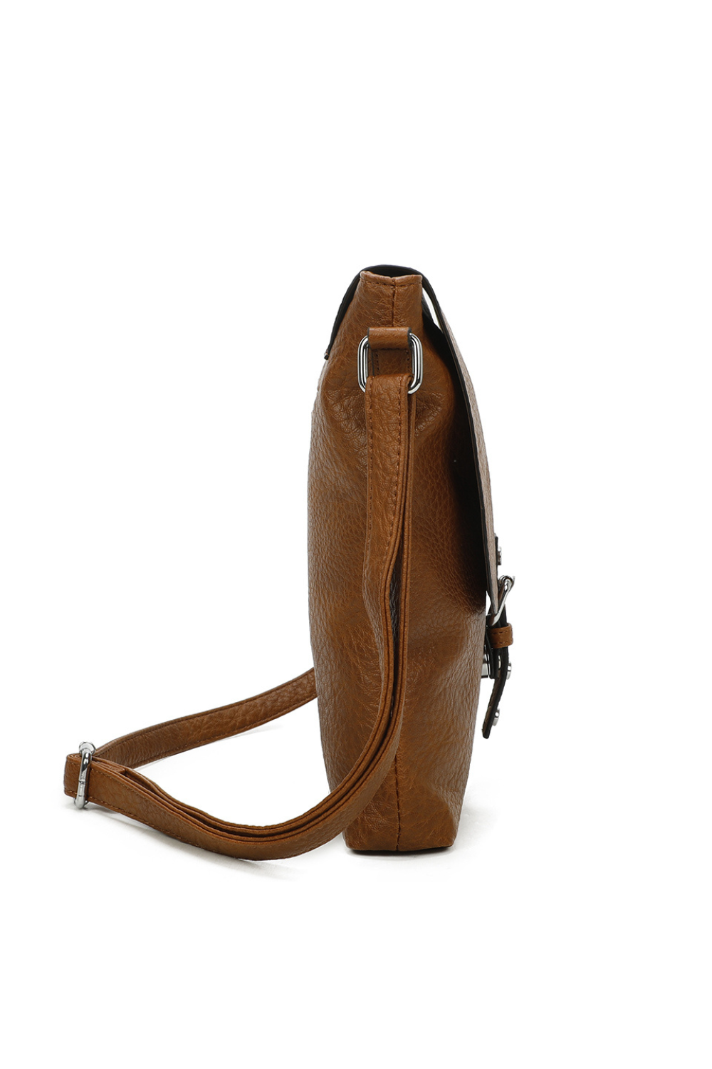 Howell PU Leather Crossbody Messenger Bag - RB220812