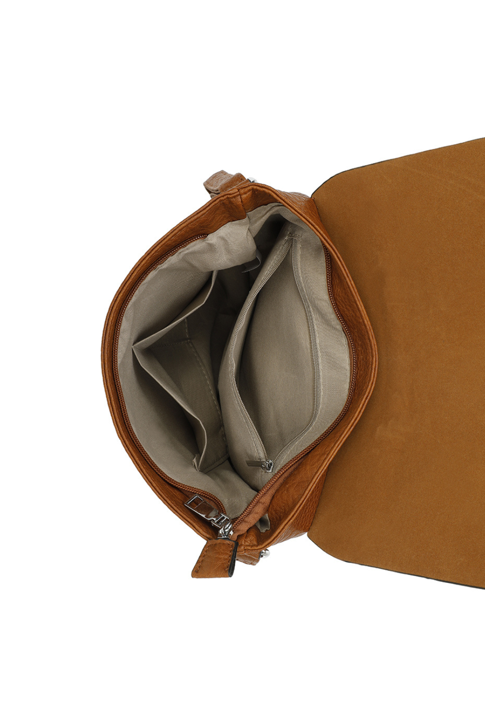 Howell PU Leather Crossbody Messenger Bag - RB220812