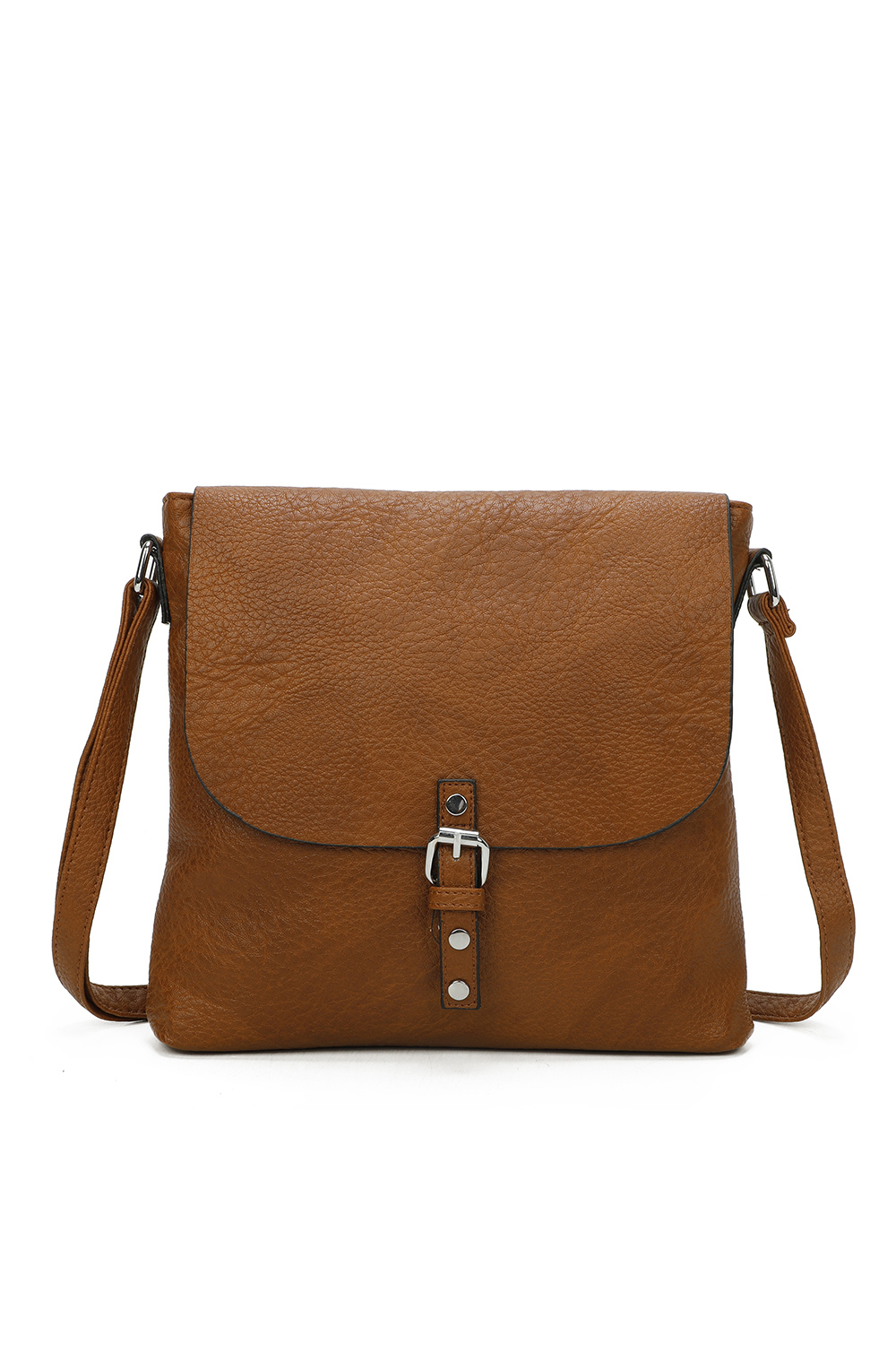 Howell PU Leather Crossbody Messenger Bag - RB220812