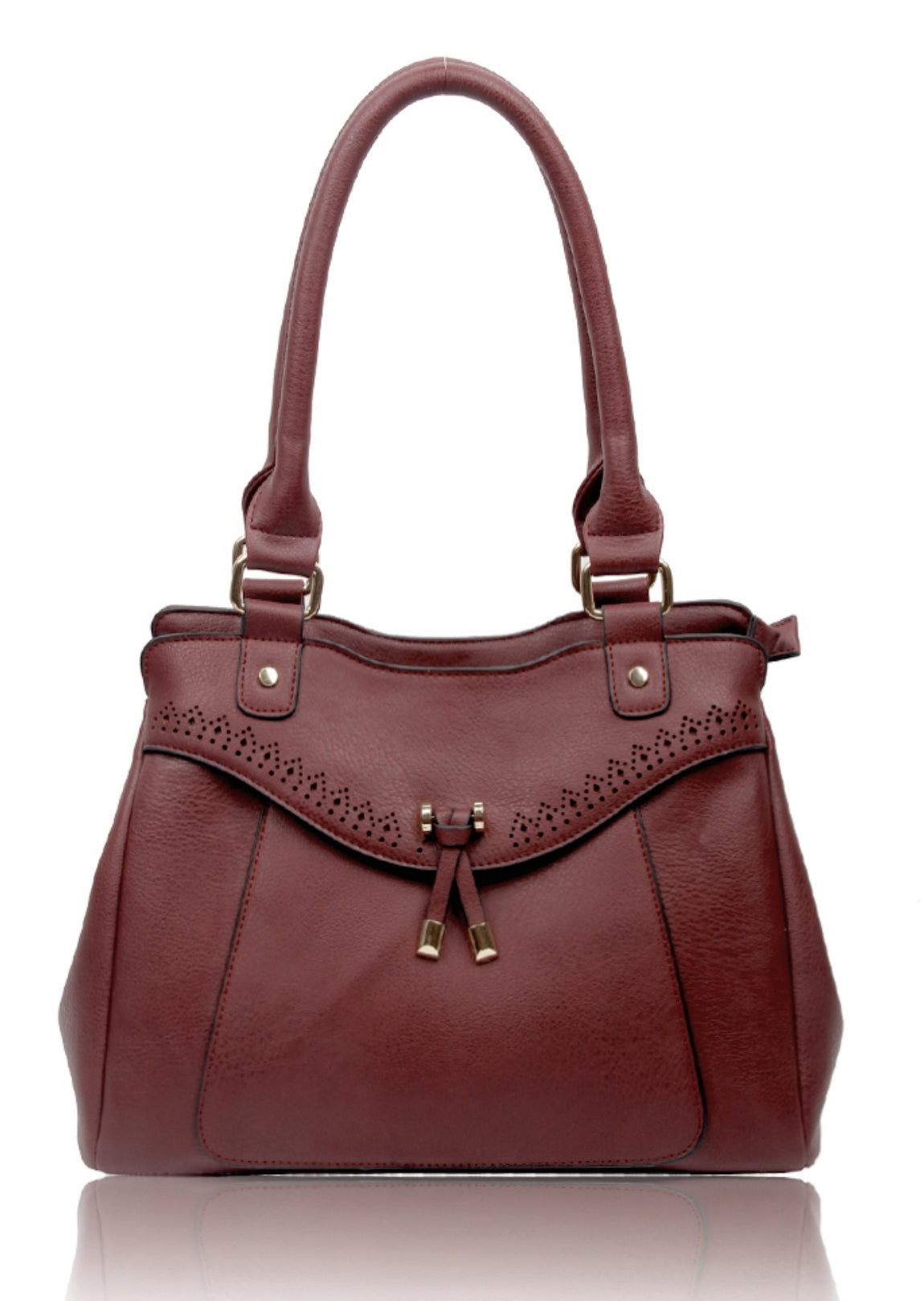 Ophira PU Leather Dual Compartment Shoulder Hobo Bag - RS14129