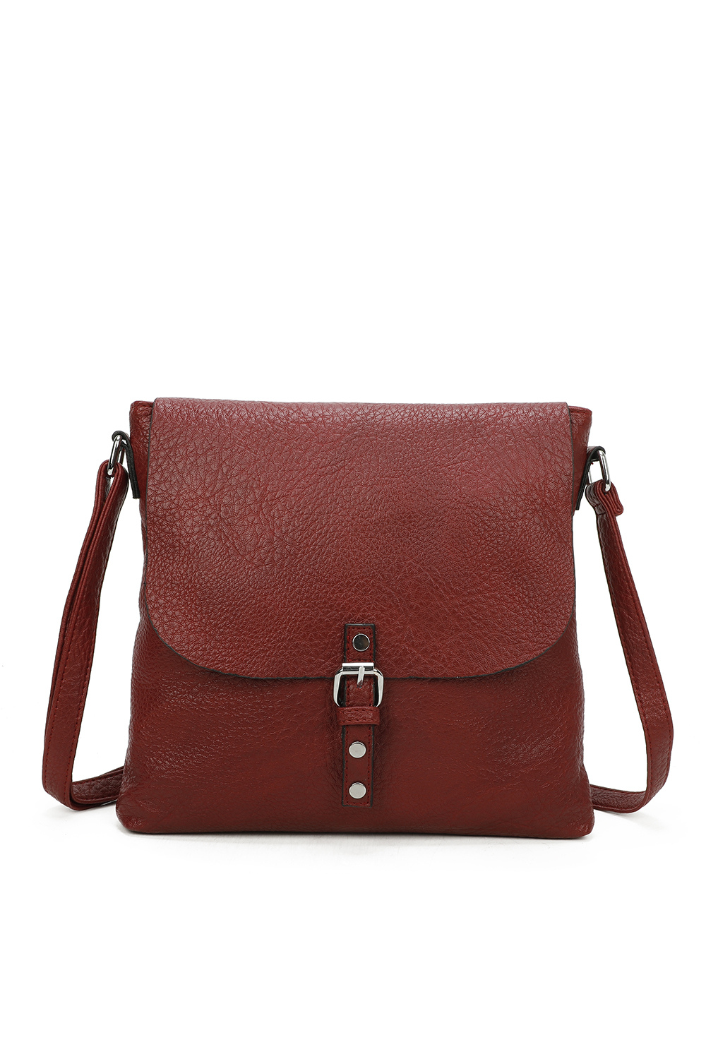 Howell PU Leather Crossbody Messenger Bag - RB220812