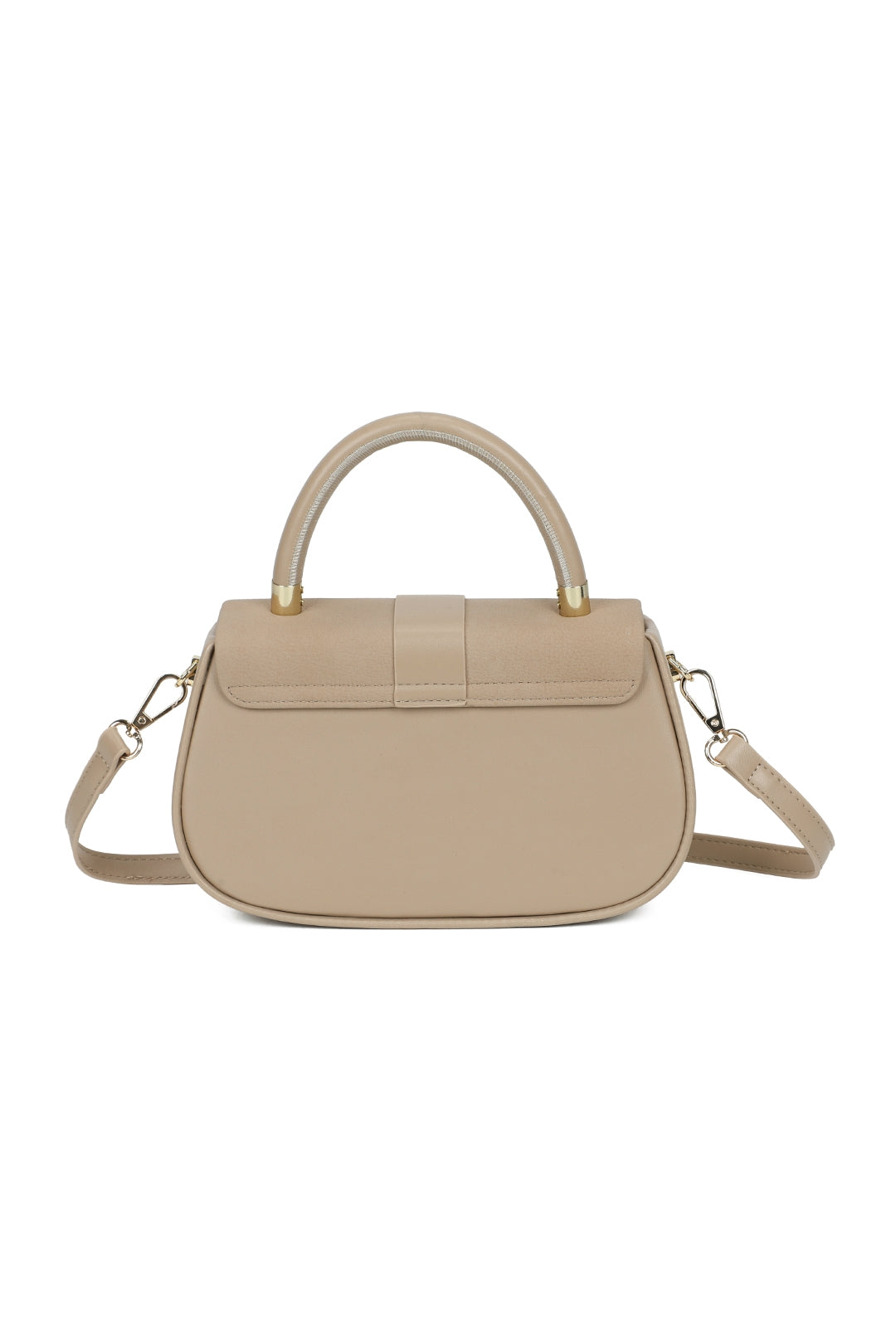 Opaline PU Leather Top Handle Crossbody Bag - RY260538