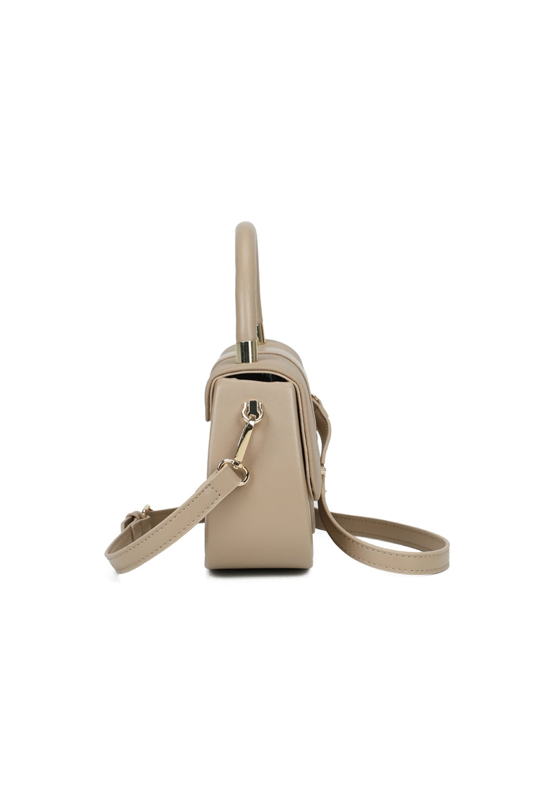 Opaline PU Leather Top Handle Crossbody Bag - RY260538