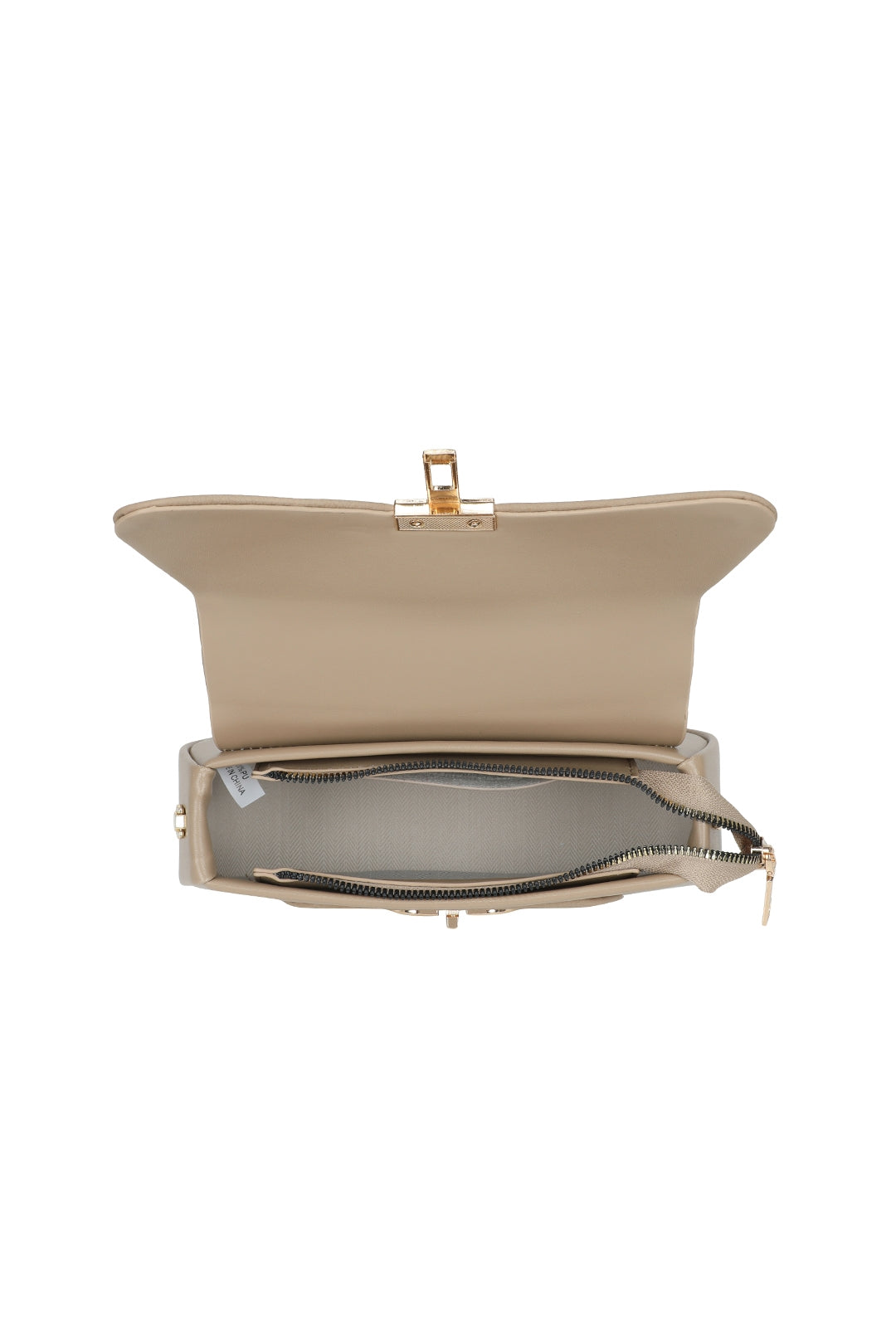 Opaline PU Leather Top Handle Crossbody Bag - RY260538