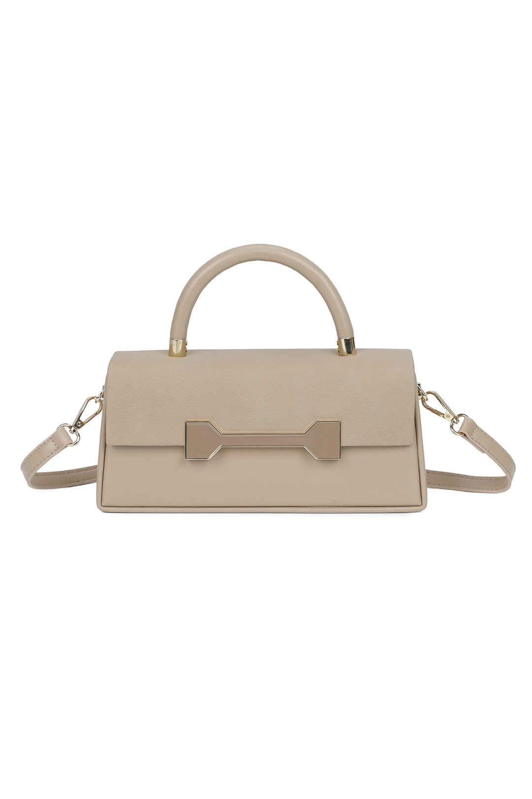 Delphine PU Leathe Top Handle Crossbody Bag - RY260537