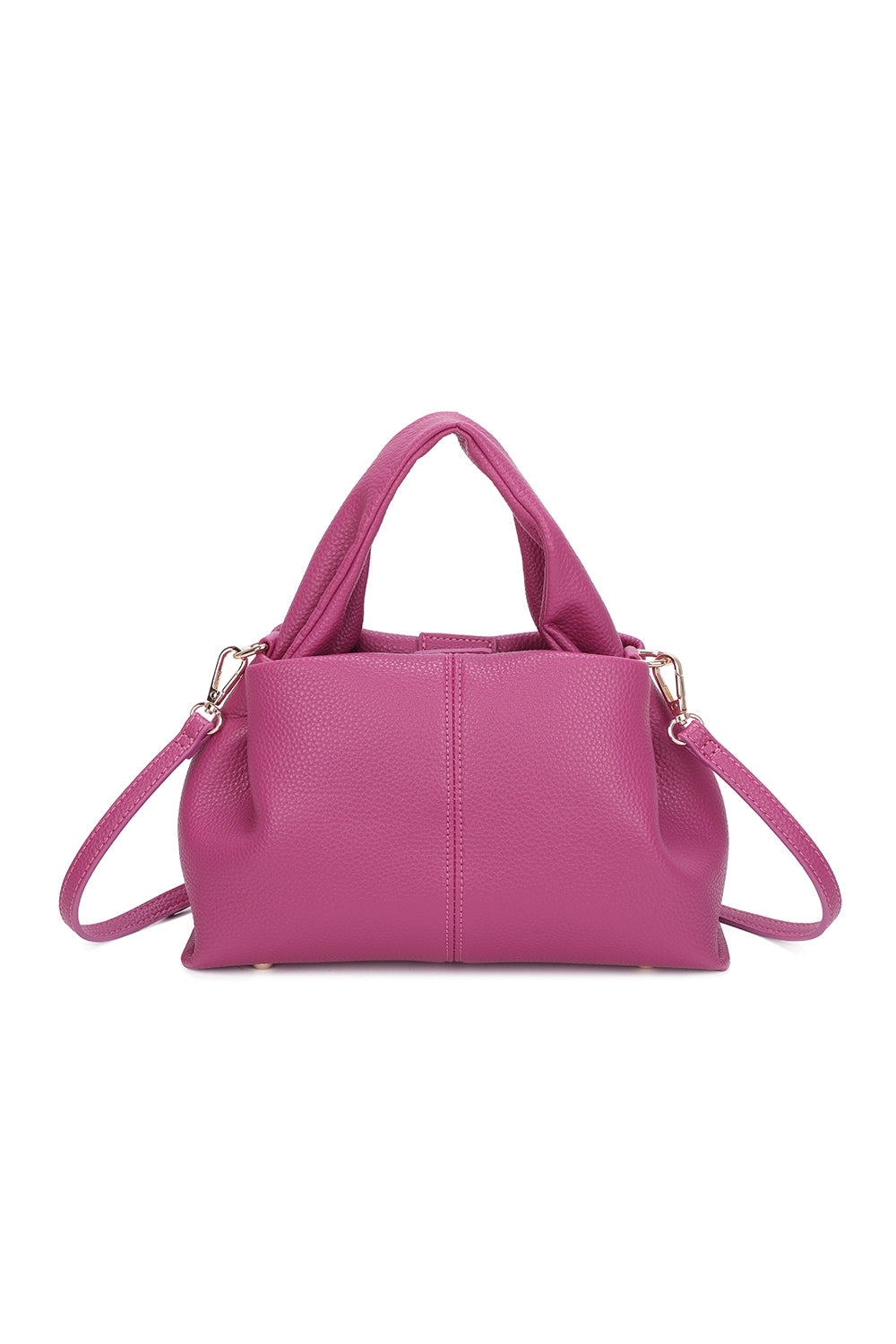 Loira PU Leather Top Handle Small Size Crossbody Bag - RJ250473