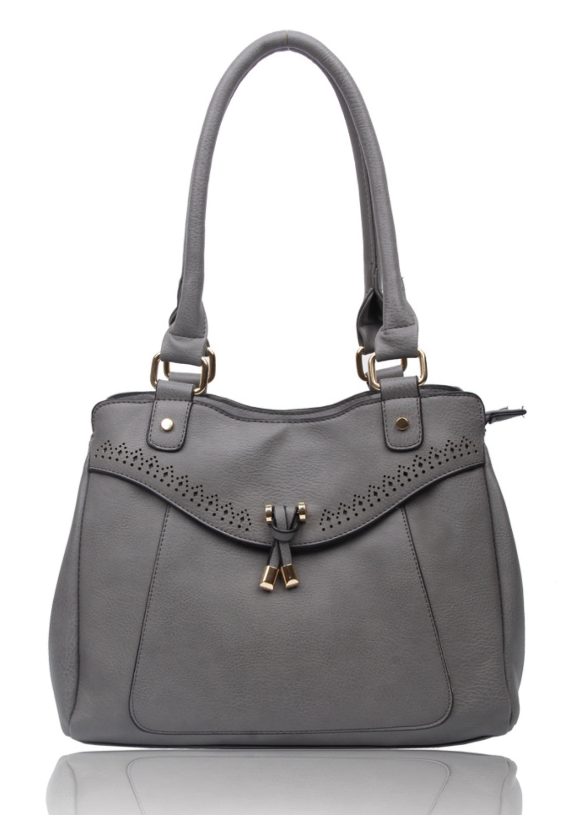 Ophira PU Leather Dual Compartment Shoulder Hobo Bag - RS14129