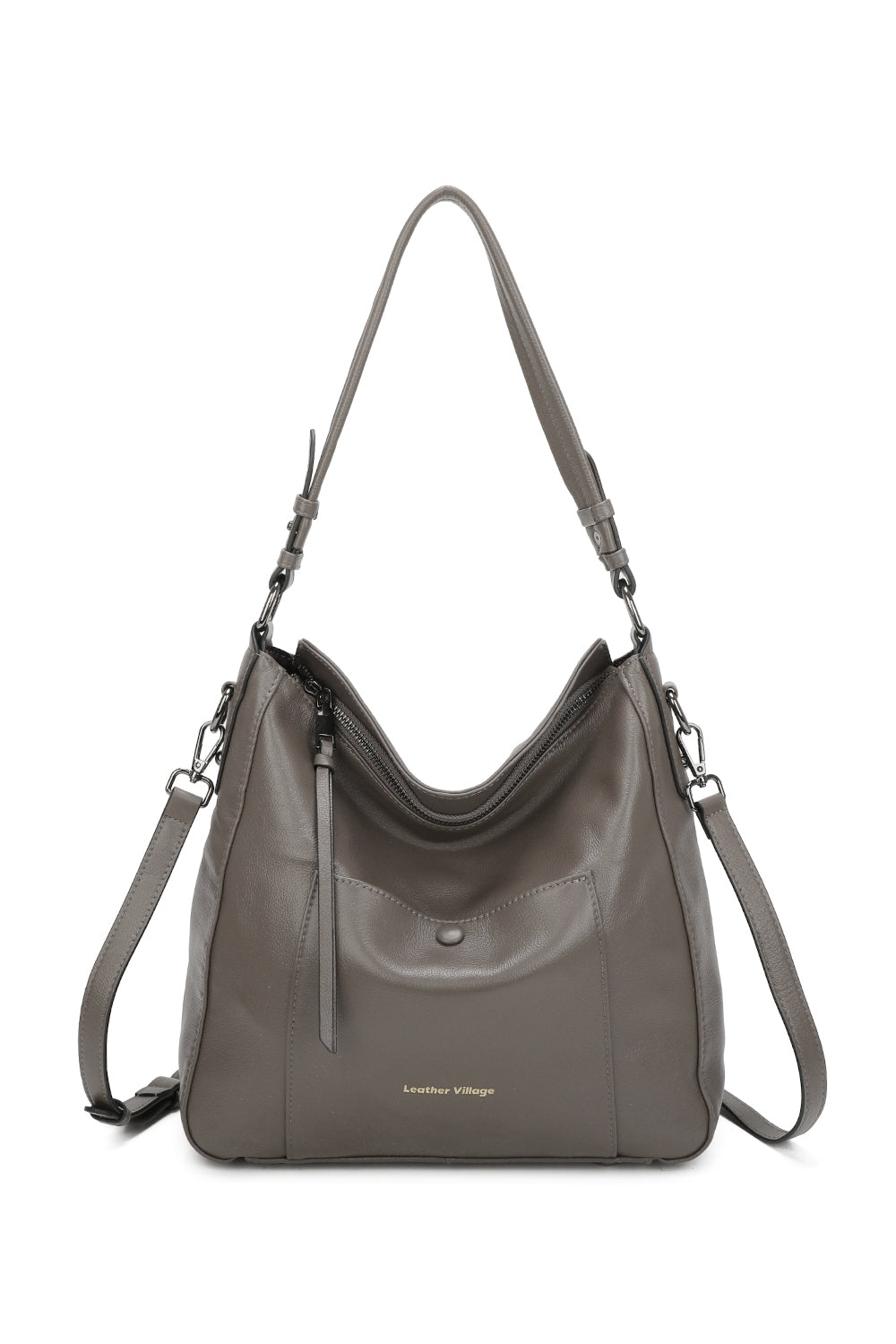 Marwyn Real Leather Hobo Shoulder Bag - VL2501