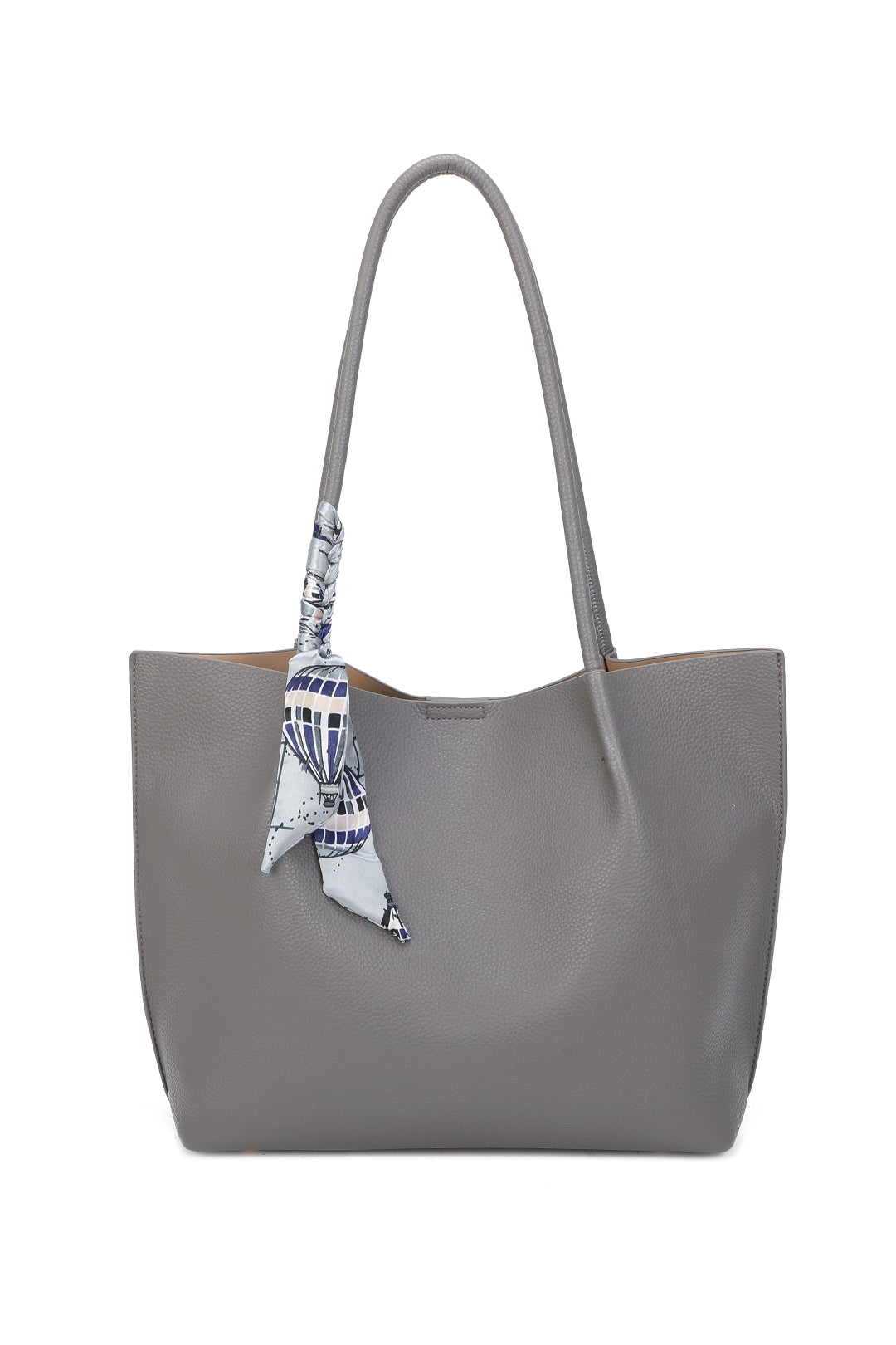 Noa Oversize 2in1 Minimalist Tote Bag With A Crossbody Bag - RJ250973