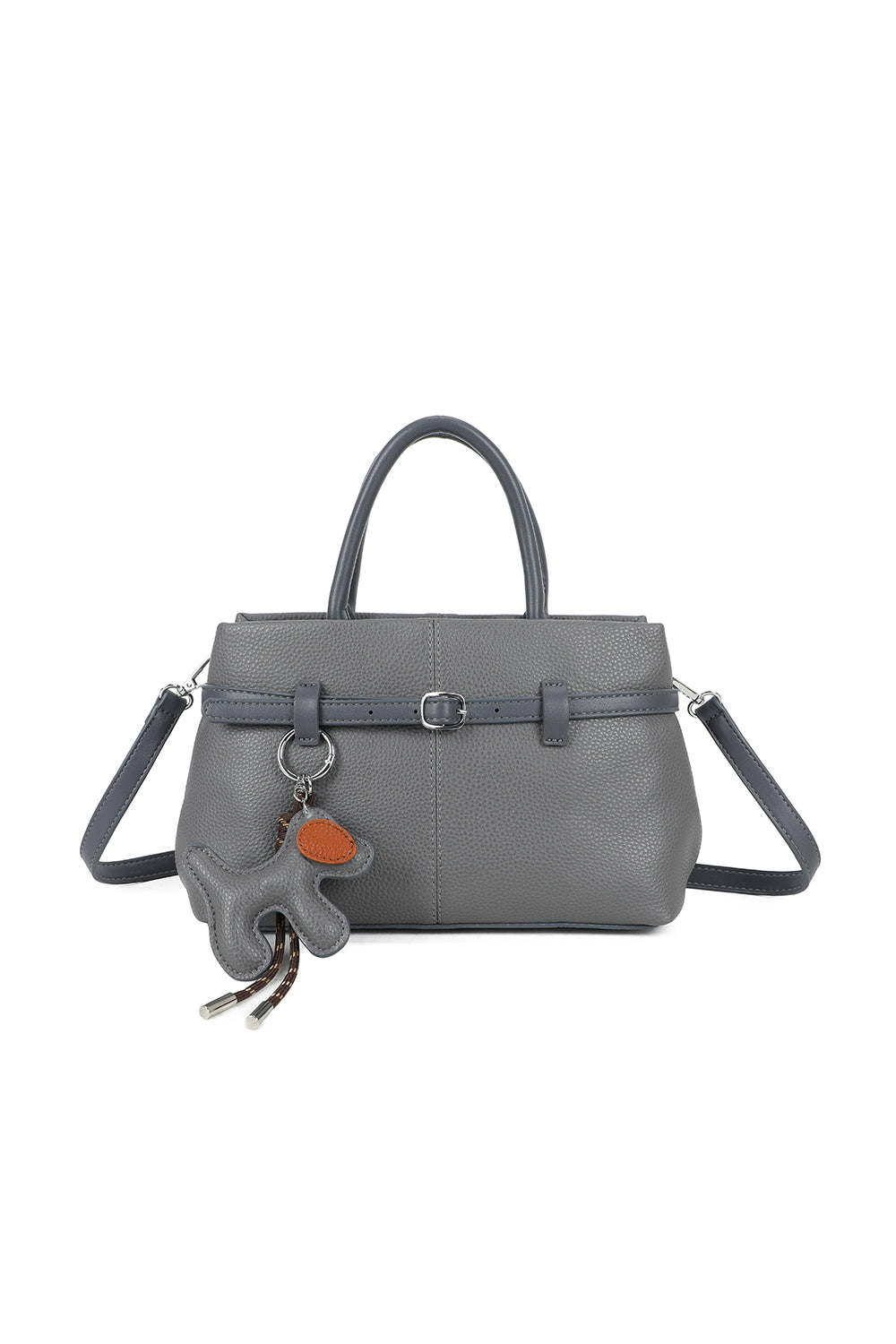 Civetta PU Leather Crossbody Bag With A Dog Charm - RX250582