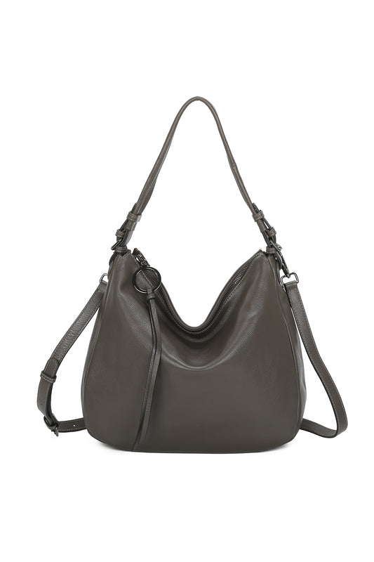 Maribor Leather Hobo Shoulder Bag