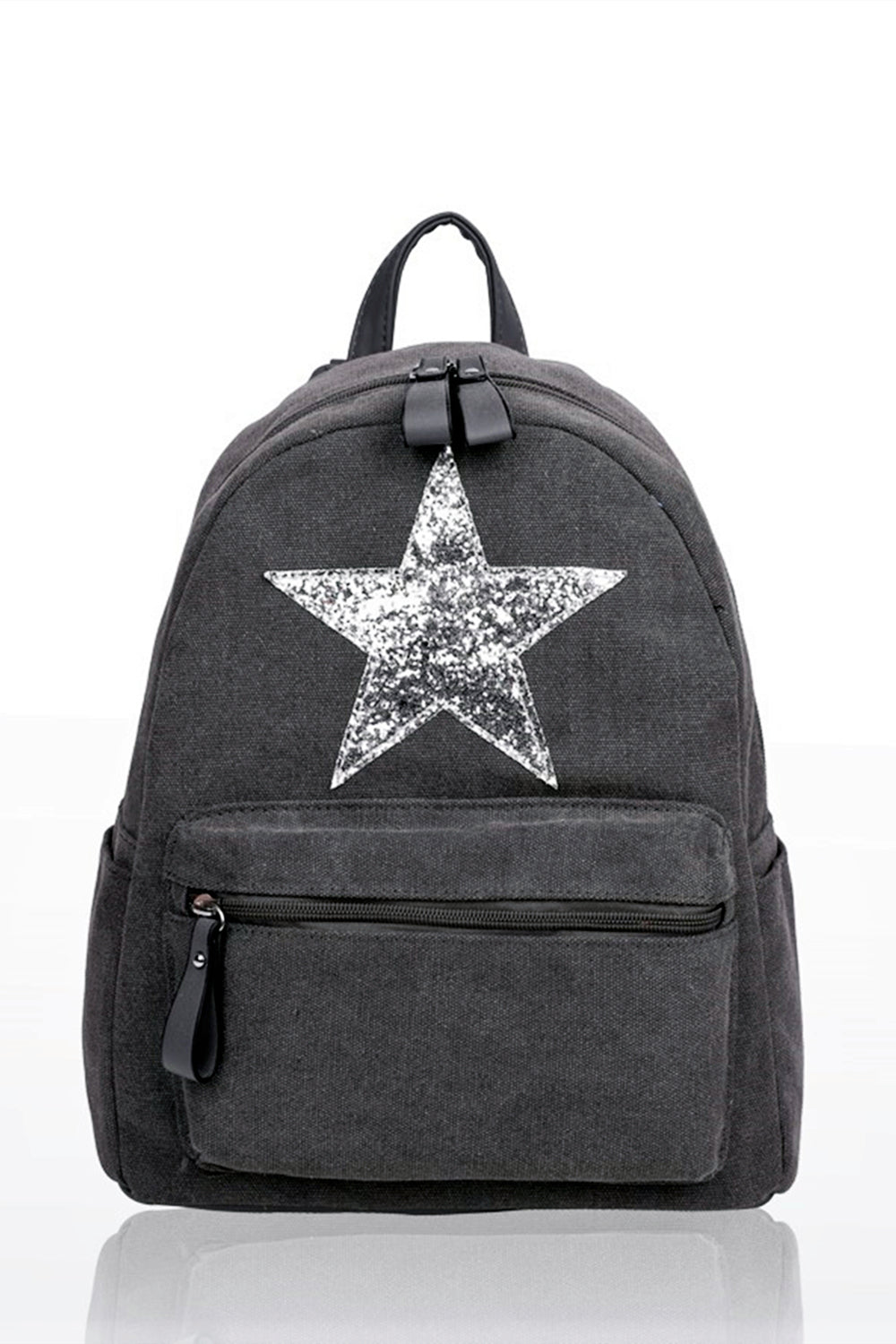 Sparkle Star Canvas Backpack x Rucksack - RH180816