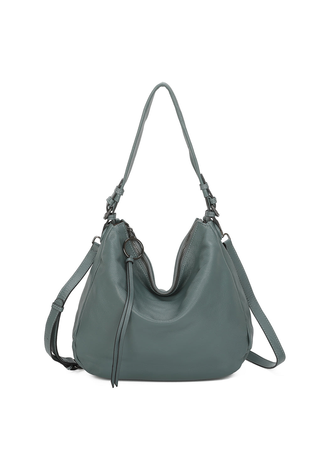 Maribor Leather Hobo Shoulder Bag