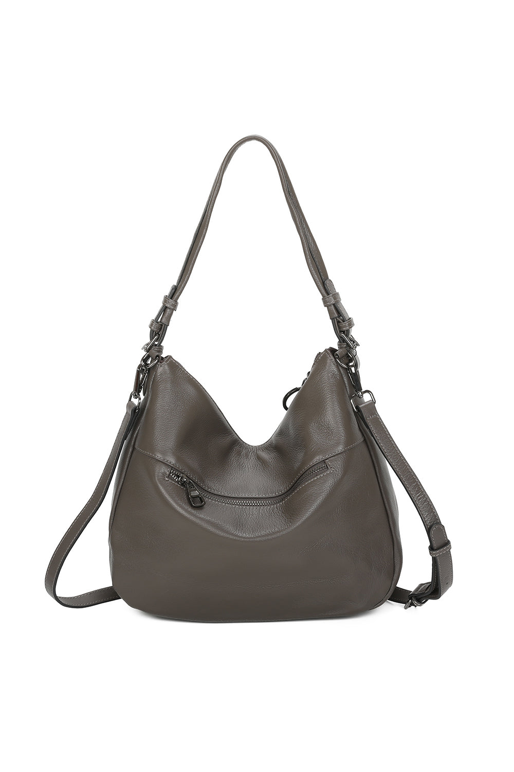 Maribor Leather Hobo Shoulder Bag