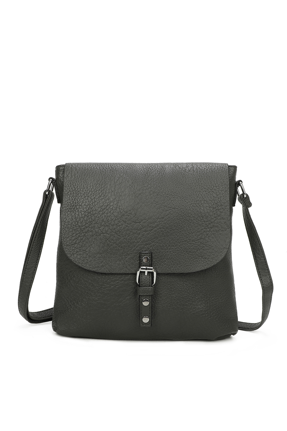 Howell PU Leather Crossbody Messenger Bag - RB220812