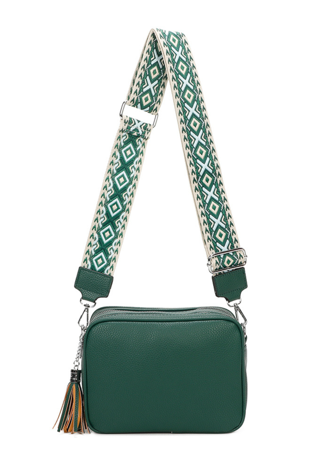 Tassol Crossbody Bag with Canvas Strap