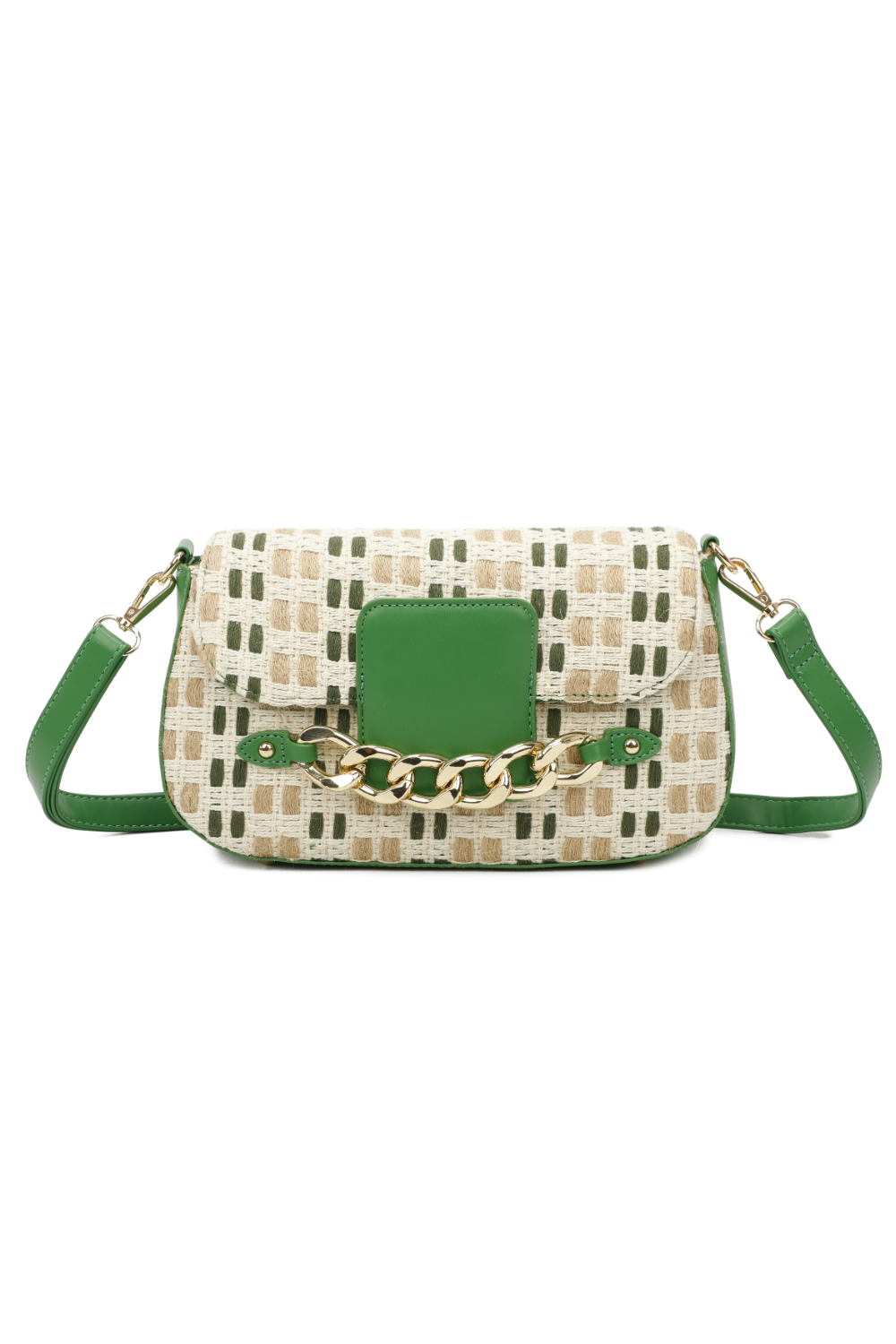 Praia Woven Finish Shoulder Bag