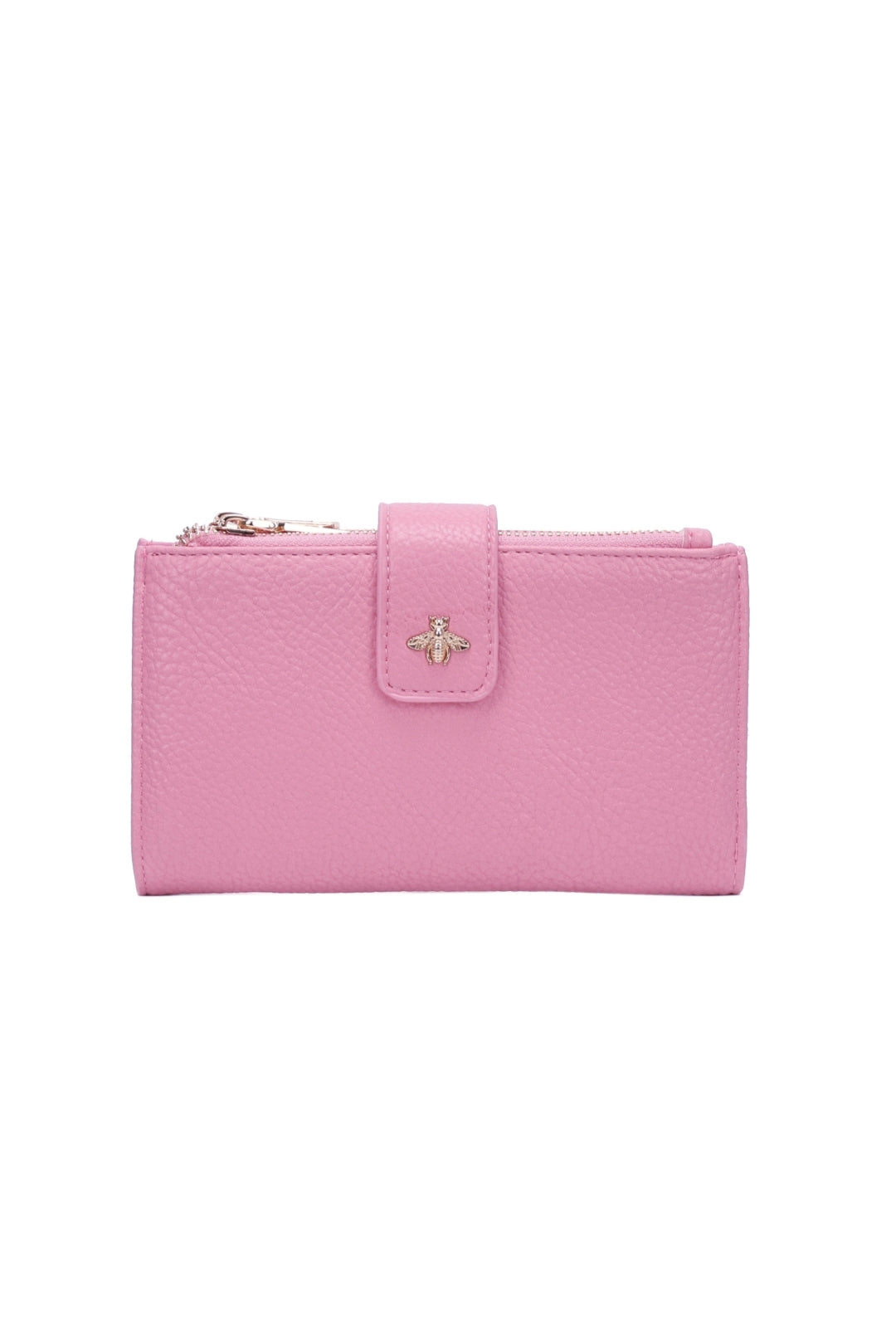 Ardyn Bee Badge Zipper PU Leather Wallet - P2482