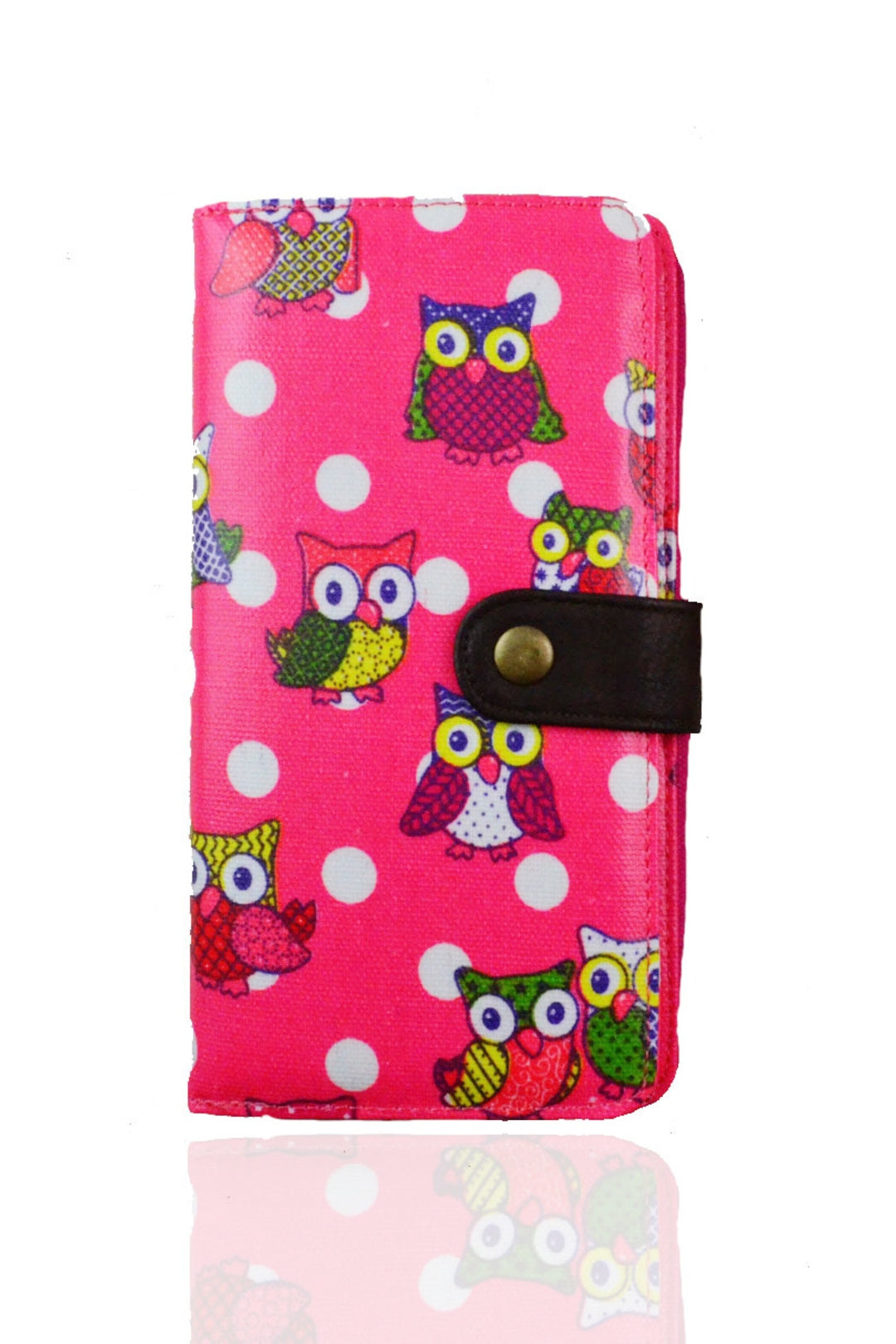 Owl Polka Dot Printed Waterproof Wallet - K2 - Owl - PD