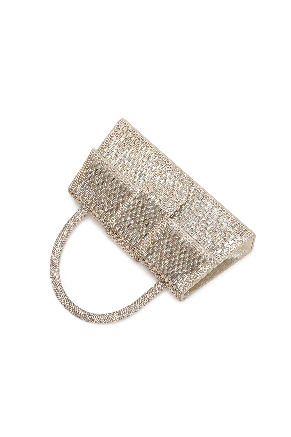 Starlace Top Handle Diamante Clutch Bag - RZ2533