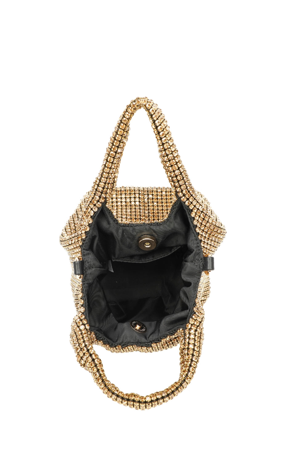 Dalu Diamond Embellished Bucket Evening Bag