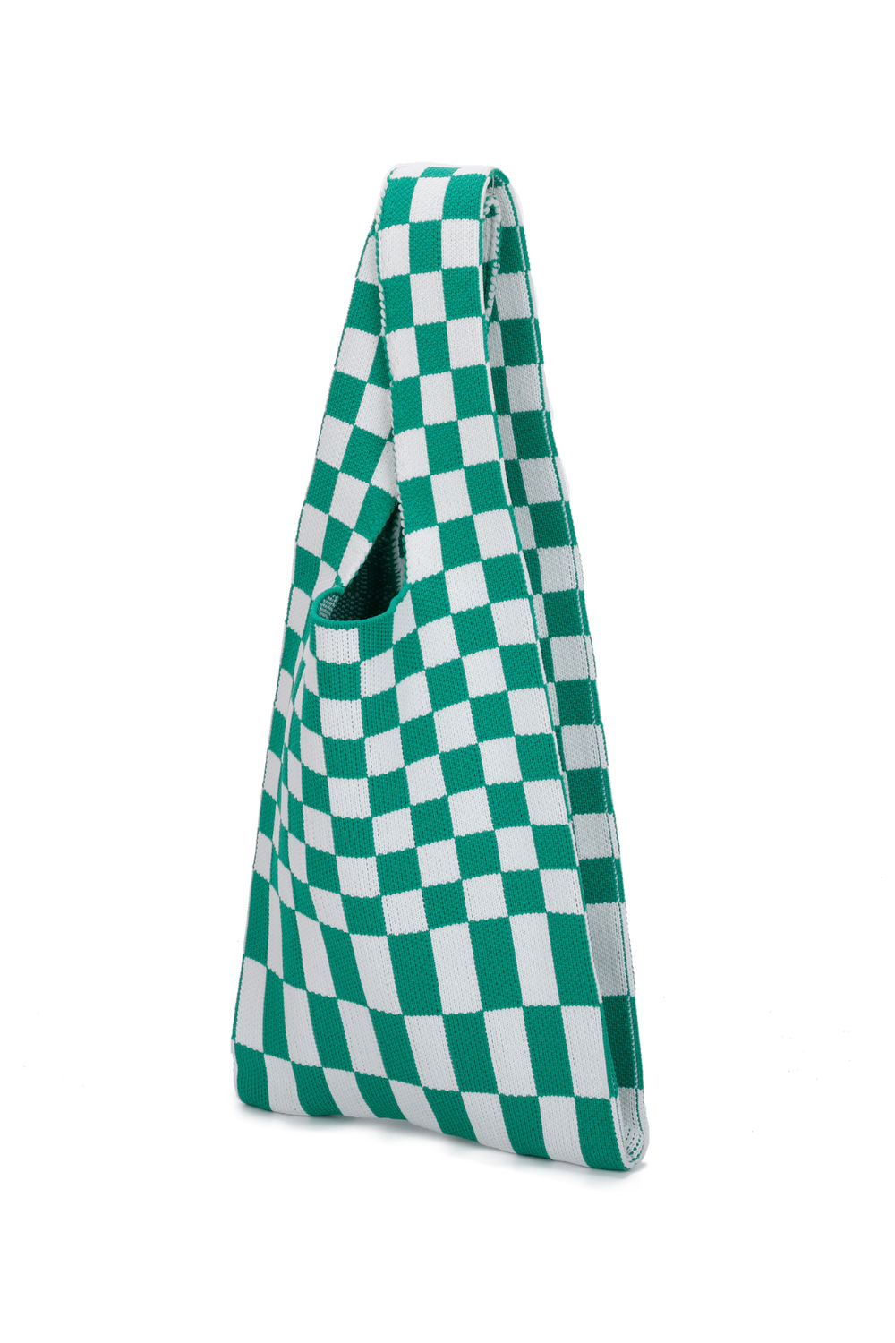 Checkered Reusable Shopping Tote Bag