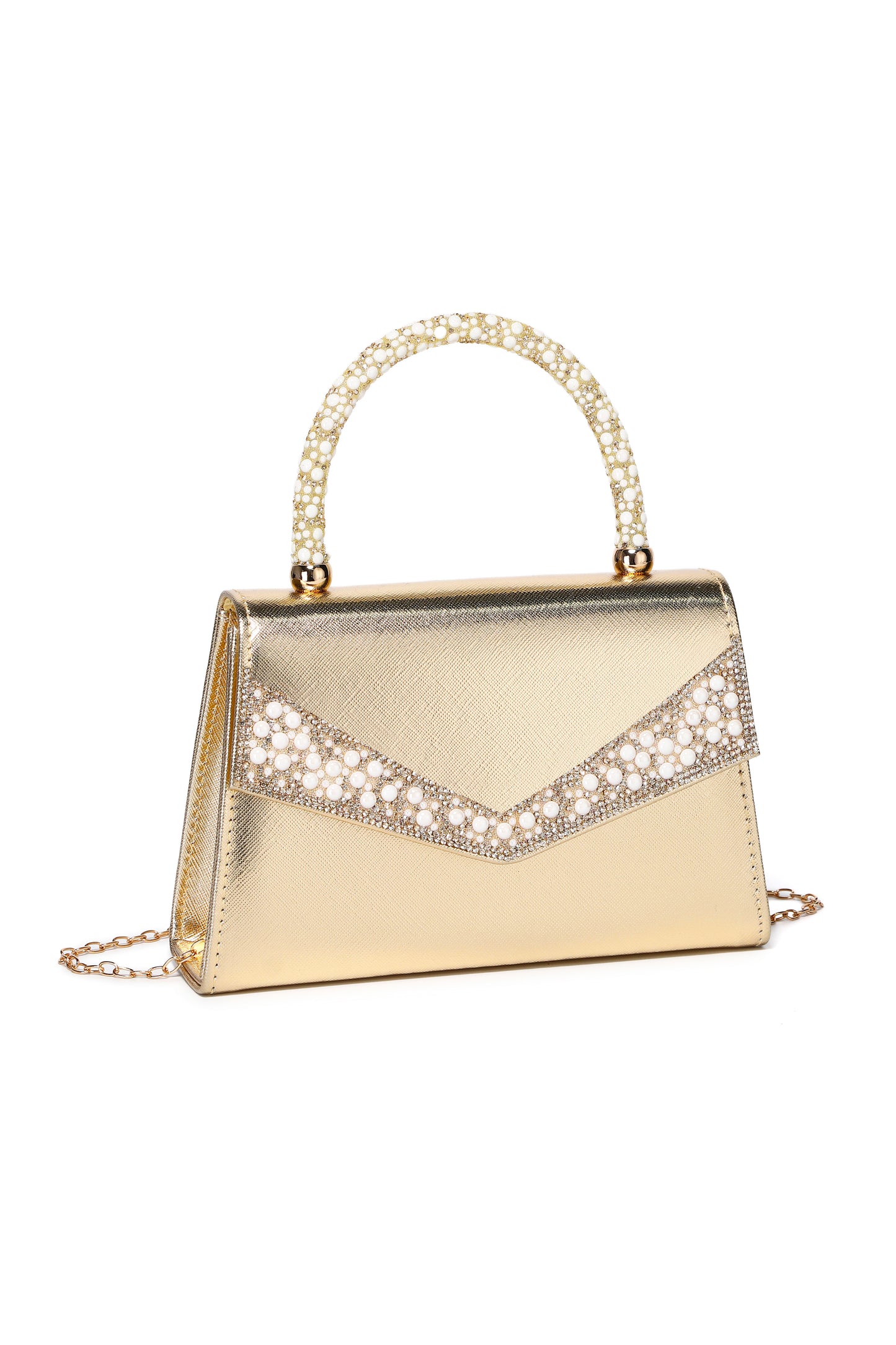 Paragon Top-Handle Evening Clutch Bag - RX2623
