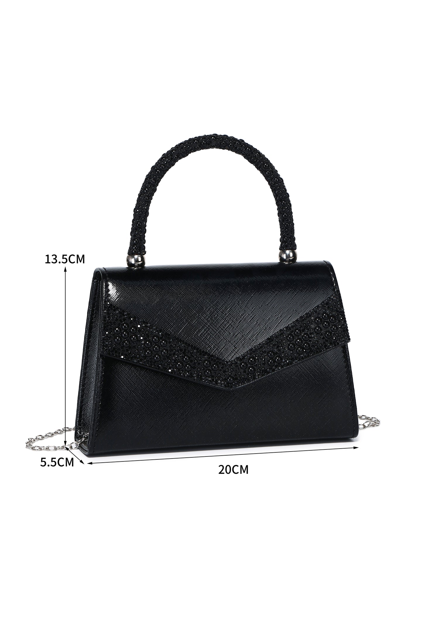 Paragon Top-Handle Evening Clutch Bag - RX2623