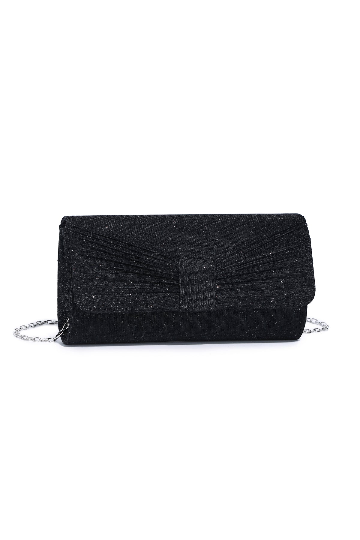Lucienne Glittering Bow Shaped Evening Clutch Bag - RX2621