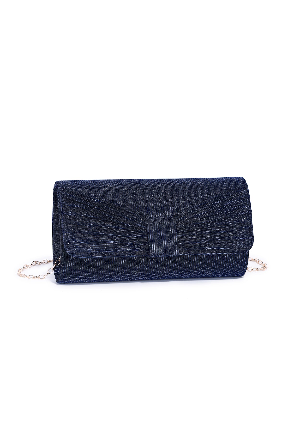 Lucienne Glittering Bow Shaped Evening Clutch Bag - RX2621