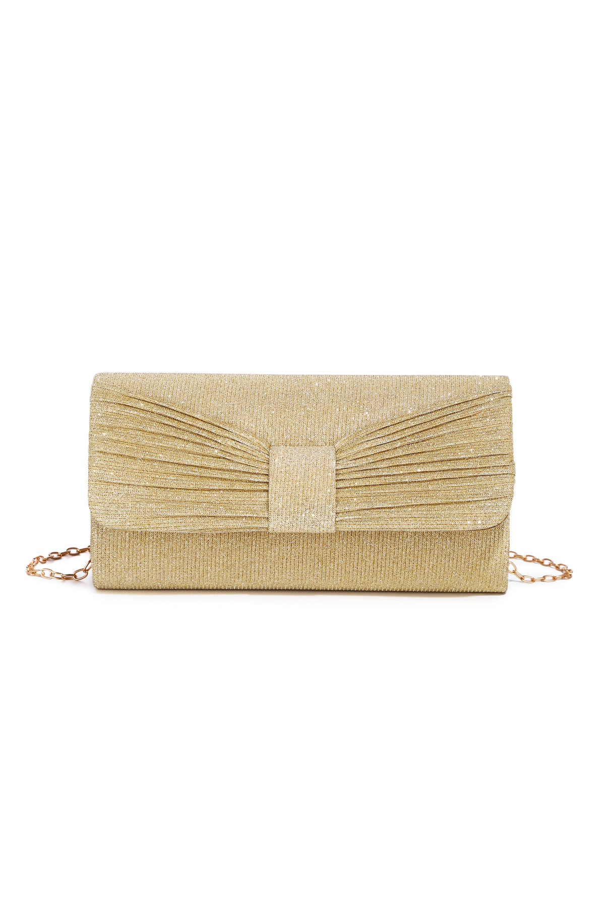 Lucienne Glittering Bow Shaped Evening Clutch Bag - RX2621