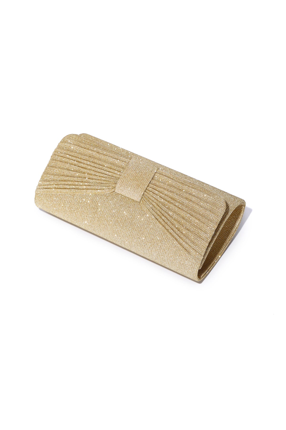 Lucienne Glittering Bow Shaped Evening Clutch Bag - RX2621