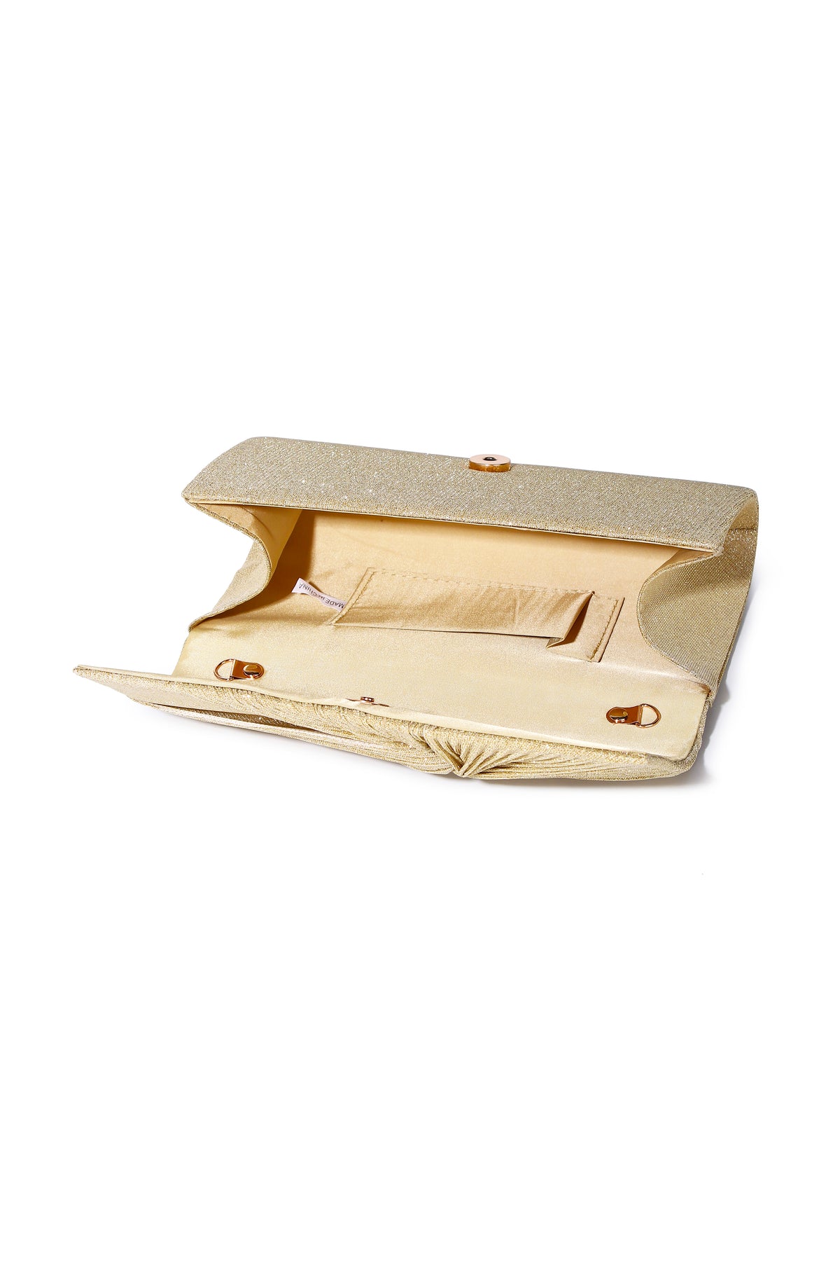 Cadence Glittering Twist Knot Evening Clutch Bag - RX2622
