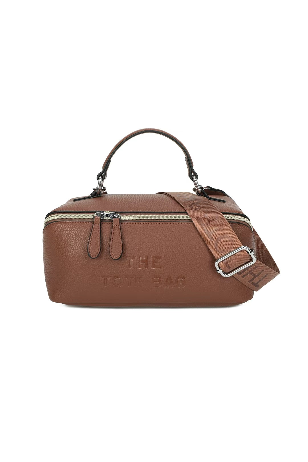 Veya Vanity Case Triple Compacts Top Handle Tote Bag - RB260622